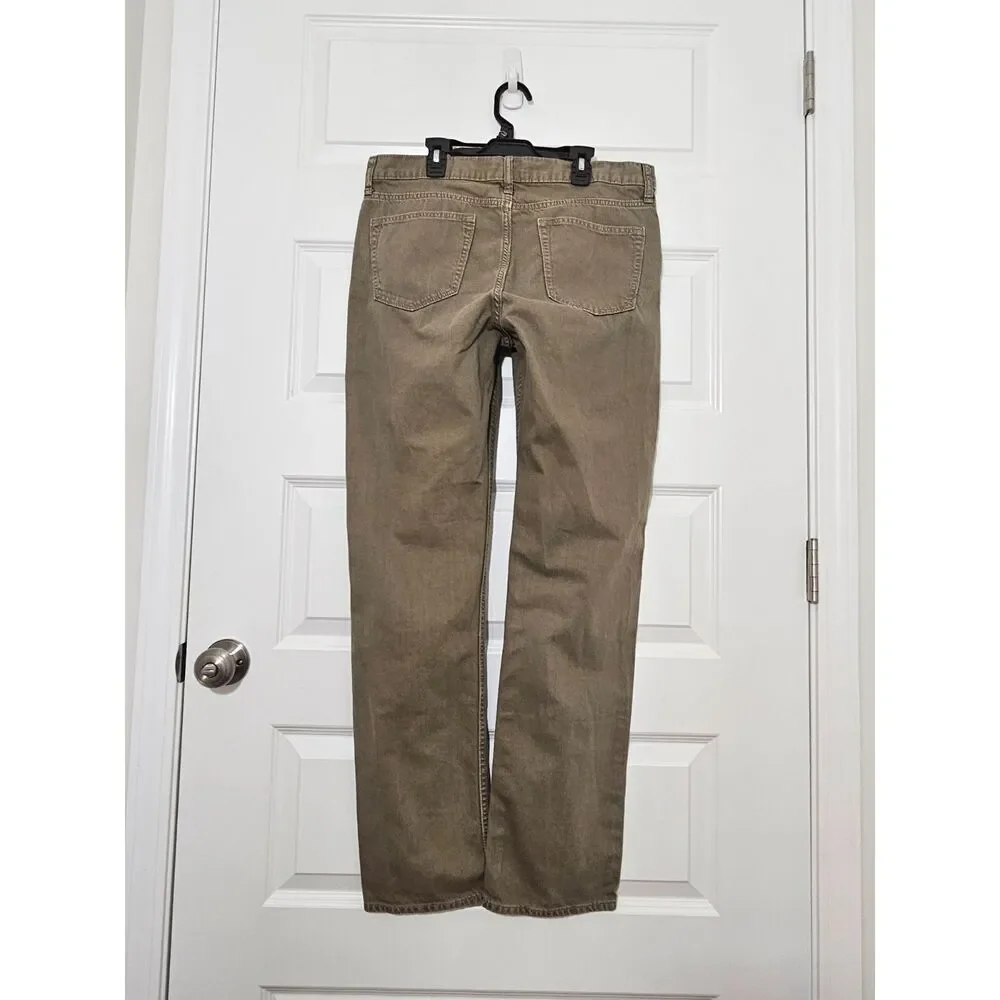 Banana Republic Men's Slim Fit Denim Jeans Sand 34X34